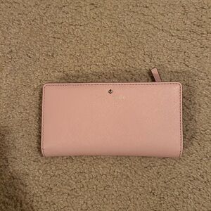 Kate Spade Light Pink Snap Wallet
